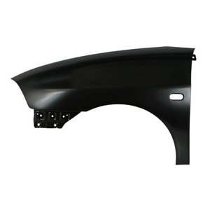 6504-04-6609311Q Front fender L (with indicator hole, galvanized, TÜV) fits: SEAT 