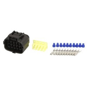7810746C Wire plug (number of pins: 10, plug shape: rectangular, for headl