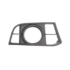 6502-07-00679A8P Front bumper cover front R (M PAKIET, with fog lamp holes, black)