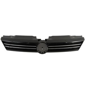 6502-07-9535990P Front grille (black/chrome) fits: VW JETTA IV 04.10 09.14