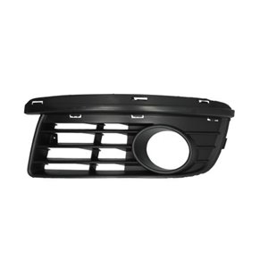 6502-07-9544913P Front bumper cover front L (with fog lamp holes) fits: VW GOLF V,