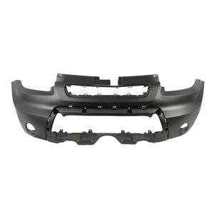 5510-00-3284900P Bumper (front, with fog lamp holes, for painting) fits: KIA SOUL 