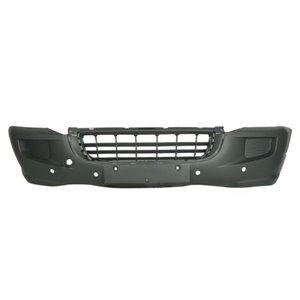 5510-00-9564902P Bumper (front, with grille, with parking sensor holes, dark grey)