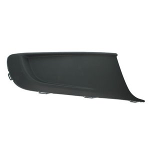 6502-07-9545918P Front bumper cover front R (black) fits: VW CADDY III, TOURAN I 0