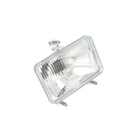 RE.27011.00 Headlamp L/R (H4, manual, main bulb seal, insert colour: chromium