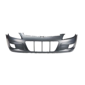 5510-00-3135900P Bumper (front, with fog lamp holes, for painting) fits: HYUNDAI i