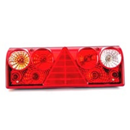 A25-6001-507 Rear lamp L EUROPOINT II (with plate lighting, triangular reflect