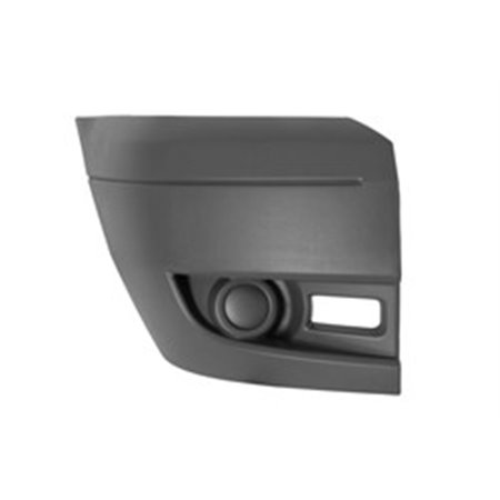 5510-00-2510914Q Bumper corner front R (light grey, TÜV) fits: FORD TRANSIT V FL 0