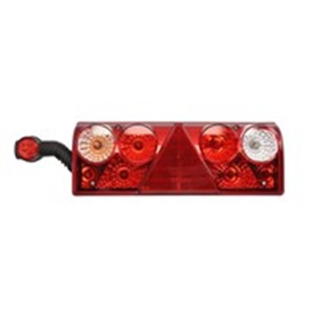 A25-6011-517 Rear lamp L EUROPOINT II (triangular reflector, with extension ar