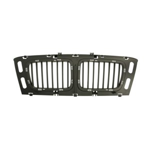 6502-07-0057999P Front grille middle (inner, black) fits: BMW 5 E34 12.87 01.97
