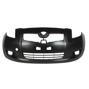5510-00-8155900Q Bumper (front, with fog lamp holes, for painting, TÜV) fits: TOYO