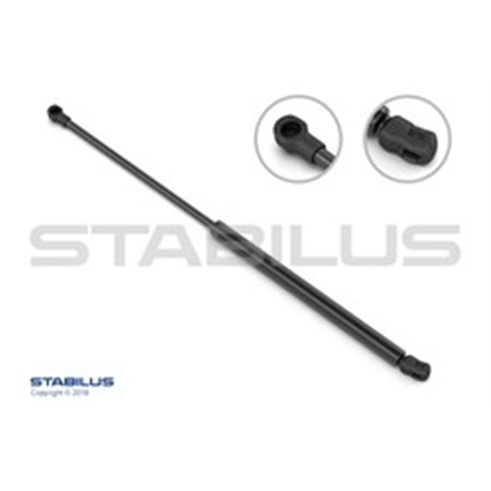 STA023606 Gas spring trunk lid L/R max length: 500mm, sUV:205mm fits: AUDI 