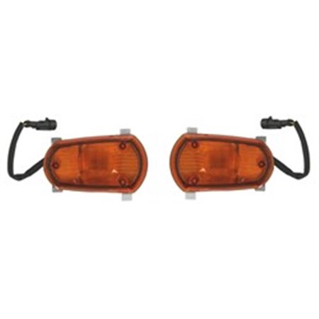 CL-ME014 Indicator lamp, side L/R (glass colour: orange) fits: MERCEDES TR
