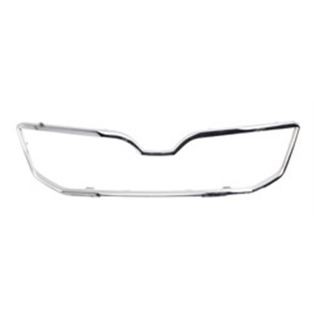 6502-07-7522993P Front grille frame (chrome) fits: SKODA OCTAVIA III 11.12 06.16