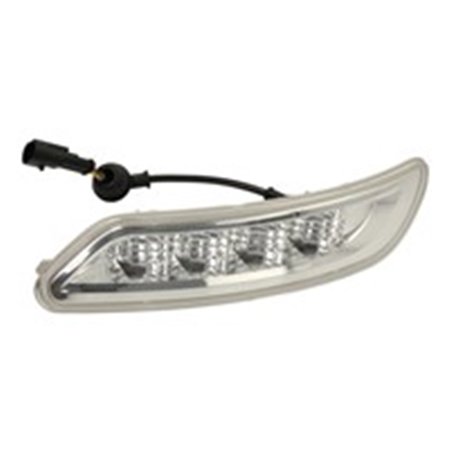 OL1.43.081.80 Outline marker lights L, white, LED, embossed, 24V (roof) fits: I