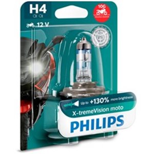 PHI 12342XV+BW Light bulb (blister pack 1pcs) H4 12V 60/55W P43T 38 X tremeVisio