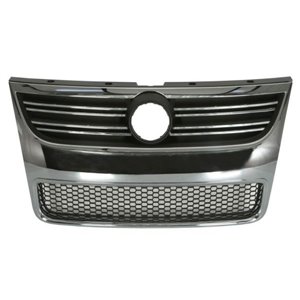 6502-07-9585991P Front grille (black/chrome) fits: VW TOUAREG 11.06 05.10