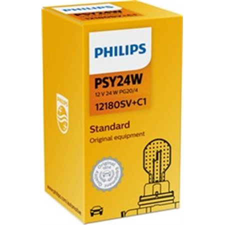 12180SV+C1 Lampa, körriktningsvisare PHILIPS