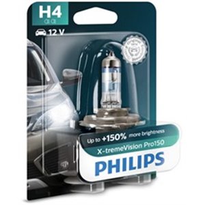 PHI 12342XVPB1 Light bulb (blister pack 1pcs) H4 12V 60/55W P43T 38 X tremeVisio