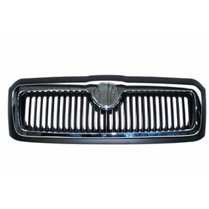 6502-07-7520991P Front grille (black/chrome) fits: SKODA OCTAVIA I 08.00 12.10