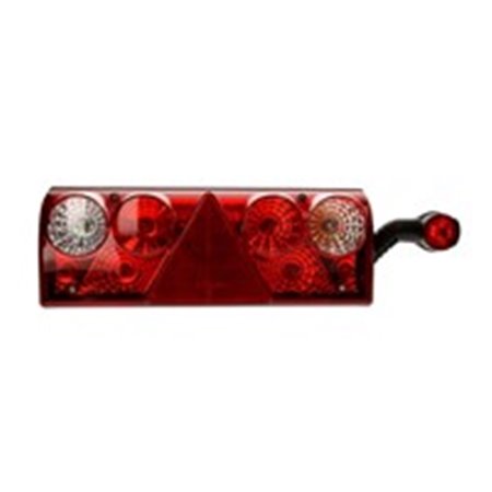 A25-6411-517 Rear lamp R EUROPOINT II (triangular reflector, with extension ar