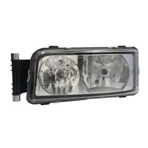 569.23.000.27 Headlamp L (2*H7/H21W/W5W, electric, with daytime running light, 