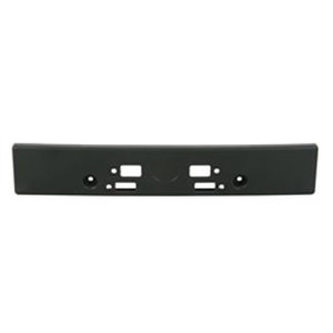 6509-01-1601920P Licence plate mounting front (plastic, black) fits: NISSAN JUKE I