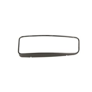 6102-02-1216992P Side mirror glass R (embossed; lower, with heating, chrome, round