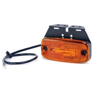 2PS345 600-071 Outline marker lights L/R, orange, LED, height 51,3mm; width 111,