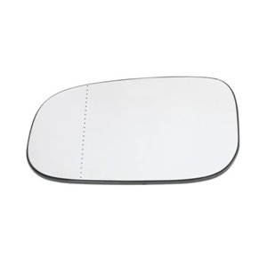 6102-24-2002741P Side mirror glass L (aspherical, with heating, chrome) fits: VOLV