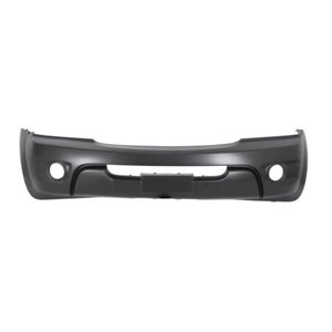 5510-00-3288902P Bumper (front, EX, with fog lamp holes, for painting) fits: KIA S