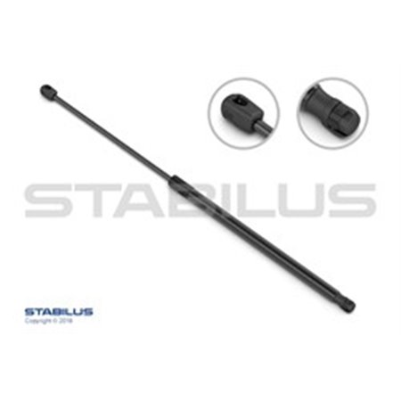 STA468210 Gas spring trunk lid L/R max length: 500mm, sUV:184mm fits: AUDI 