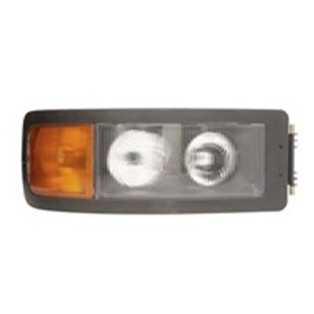HL-MA003R/H4 Headlamp R (H1/H4/W5W, manual, insert colour: black, indicator co