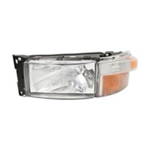 131-SC44310AL Headlamp L (H4/P21W/R5W, without motor, with indicator) fits: SCA