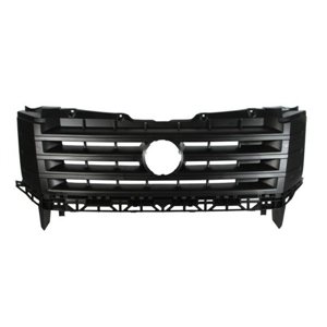 6502-07-9564991P Front grille (black) fits: VW CRAFTER 2E 07.11 03.17