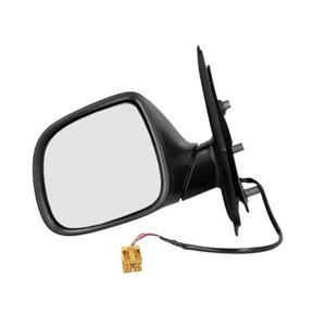 5402-01-039365P Side mirror L (electric, aspherical, with heating) fits: VW TRANS