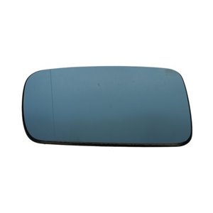6102-02-1211522P Side mirror glass L (aspherical, with heating, blue) fits: BMW 7 