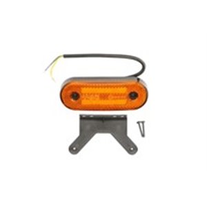 1222 W175 Outline marker lights L/R, orange, LED, height 41mm; width 115mm;