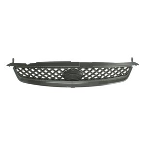 6502-07-2564990PP Front grille (grey) fits: FORD FIESTA V 03.05 06.08