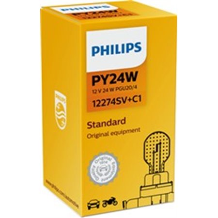 12274SV+C1 Bulb, direction indicator PHILIPS