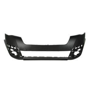 5510-00-0554900Q Bumper (front, with fog lamp holes, with rail holes, black, TÜV) 
