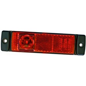 2TM008 645-951 Outline marker lights L/R, red, LED, height 32mm; width 130mm; de