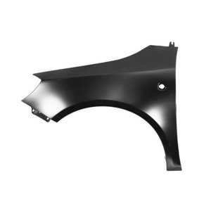 6504-04-7515311Q Front fender L (with indicator hole, galvanized, TÜV) fits: SKODA