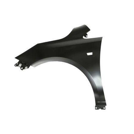 6504-04-5025311Q Front fender L (with indicator hole, steel, galvanized, THATCHAM)