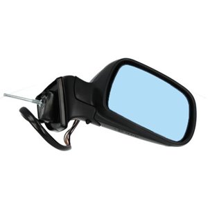5402-04-1192729P Side mirror R (electric, embossed, with heating, blue, under coat