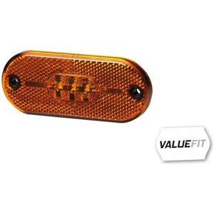 2PS357 009-101 Outline marker lights L/R, orange, LED, height 44mm; width 108mm;