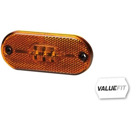 2PS357 009-101 Outline markeringsljus L/R, orange, LED, höjd 44mm bredd 108mm