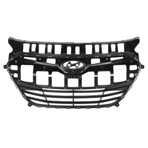 6502-07-3136910P Front bumper cover front (Middle, dark grey) fits: HYUNDAI i30 GD