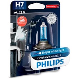 PHI 12972CVUBW Light bulb (blister pack 1pcs) H7 12V 55W PX26D CrystalVision ult