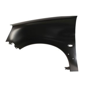6504-04-0551315Q Front fender L (with indicator hole, with rail holes, galvanized,